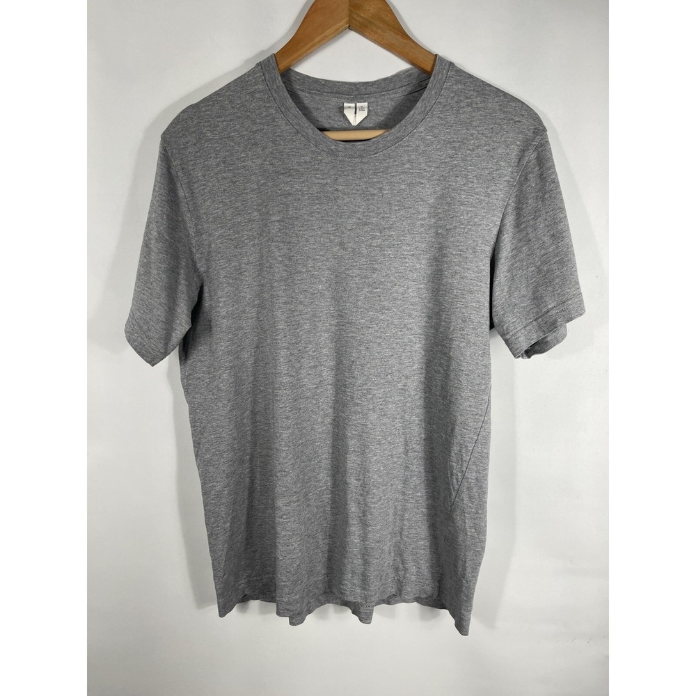 Arket Men's Medium Gray Short Sleeve Round Neck T-Shirt